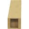 Ekena Millwork 5-inch W x 12-inch D x 12-inch H Burlington Rough Cedar Woodgrain TimberThane Knee Brace, Primed BRCUR05X12X12BURRCPR - alternate 2
